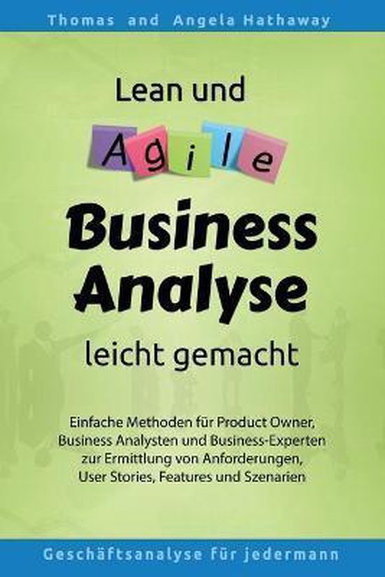 Lean und Agile Business Analyse leicht gemacht - cover