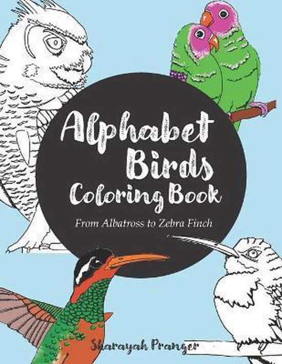 Foto: Alphabet birds coloring book