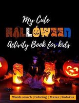 My cute halloween activity book for kids