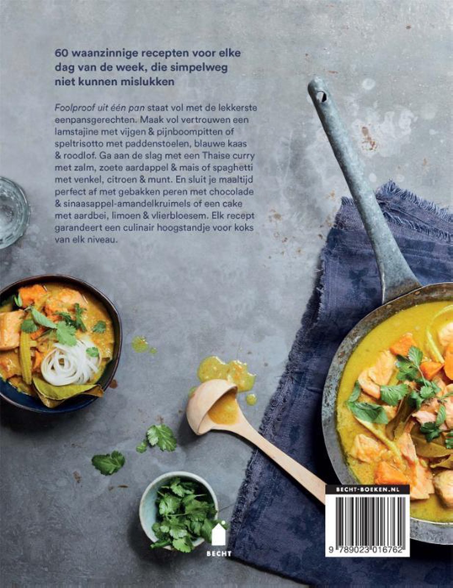 Foolproof uit één pan - back cover