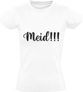 Meid Dames t-shirt | vriendin | oma | mama | zus | cadeau | Wit