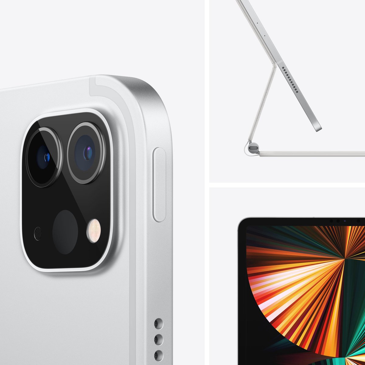 Apple iPad Pro 12.9 inch 2021 5G 2TB WiFi Zilver M1-chip Retina XDR-camera Thunderbolt - Afbeelding 4