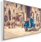 Infrarood Verwarmingspaneel 600W met fotomotief een Smart Thermostaat (5 jaar Garantie) - Vespa Blue 161