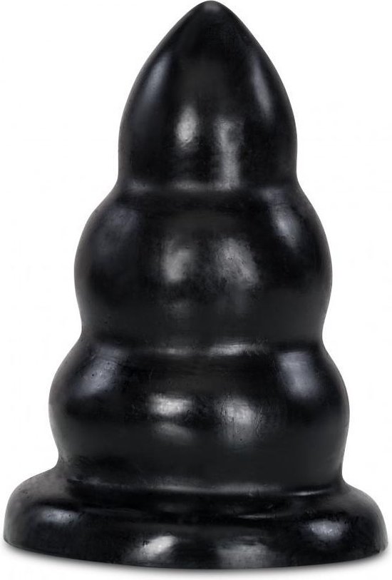 XXLTOYS - Alessio - XXL Plug - Inbrenglengte 19 X 10 cm - Black - Uniek design Buttplug - Stevige Anaal plug - Made in Europe