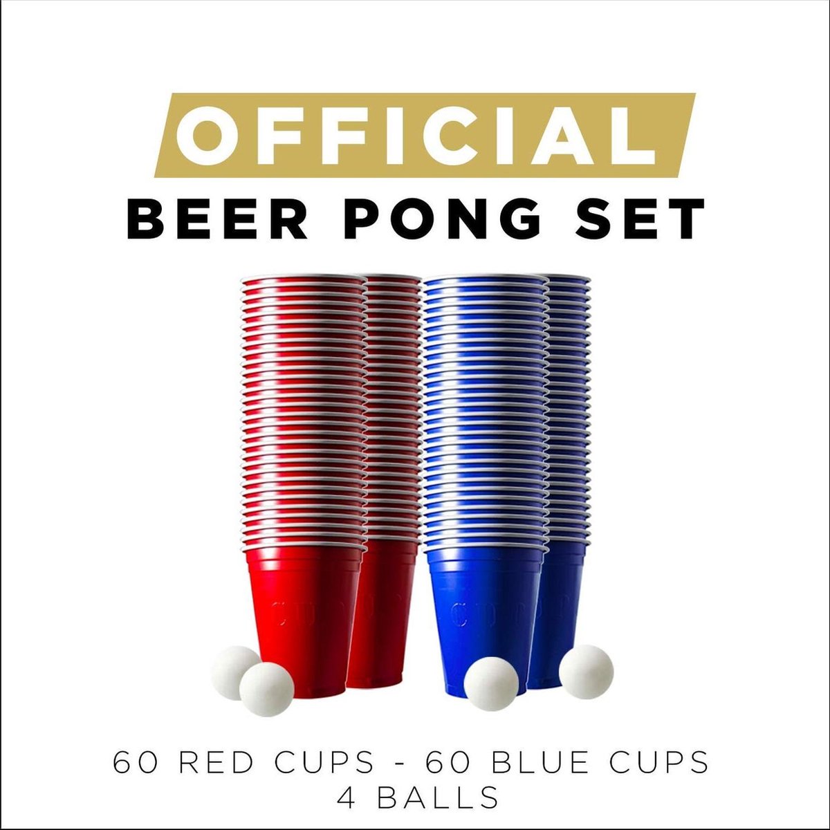 Table de beer-pong en location pliable aux dimensions officielles, table  pliable facilement transportable