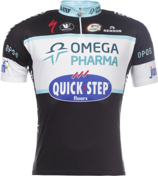 Maillot Cyclisme Quick Step Innergetic Vermarc - Taille XL, Bleu - Excellent état
