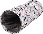 Knaagdiertunnel Clavio - Grijs - 35 x 15 x 15 cm