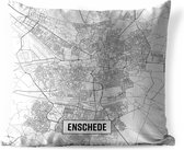 Buitenkussens - Tuin - Stadskaart Enschede - 60x60 cm