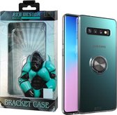 Hoesje met handige Ring Houder - Back Cover TPU Samsung S10 Plus