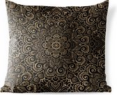 Buitenkussens - Tuin - Mandala Indiaas patroon - 40x40 cm