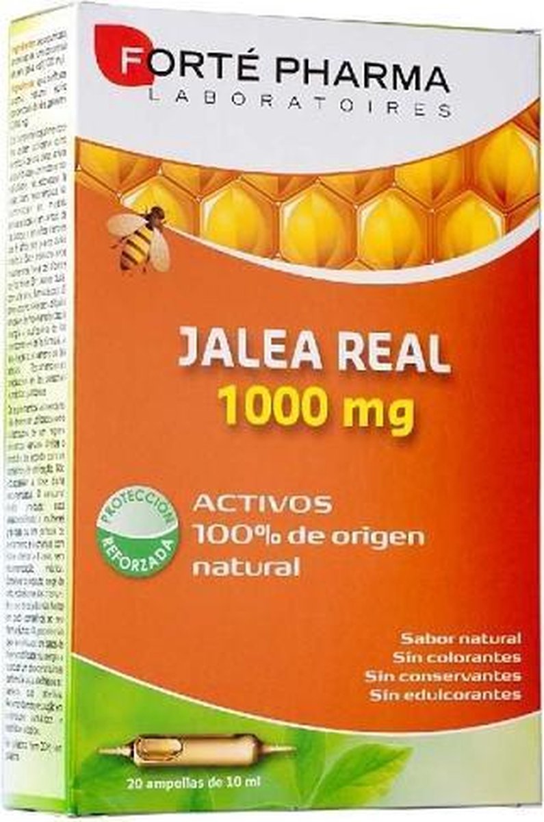 Goedkoopste Royal jelly Forté Pharma 1000 mg 20 Units
