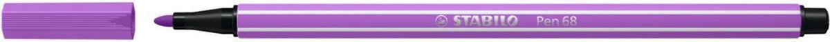 STABILO Pen 68 Brush - Premium Brush Viltstift - Plum Paars - per stuk