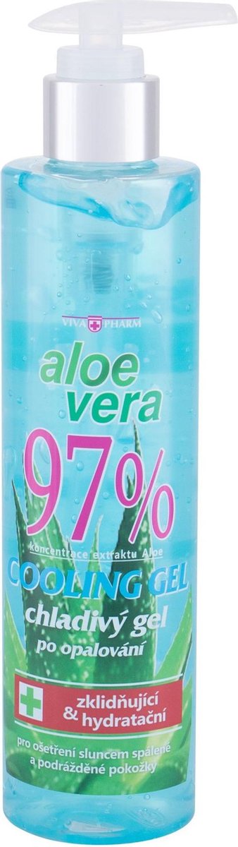 VIVAPHARM® Aloe Vera Cooling Gel - Soothing Cooling Gel After Sunbathing, Shaving And Insect Bites
