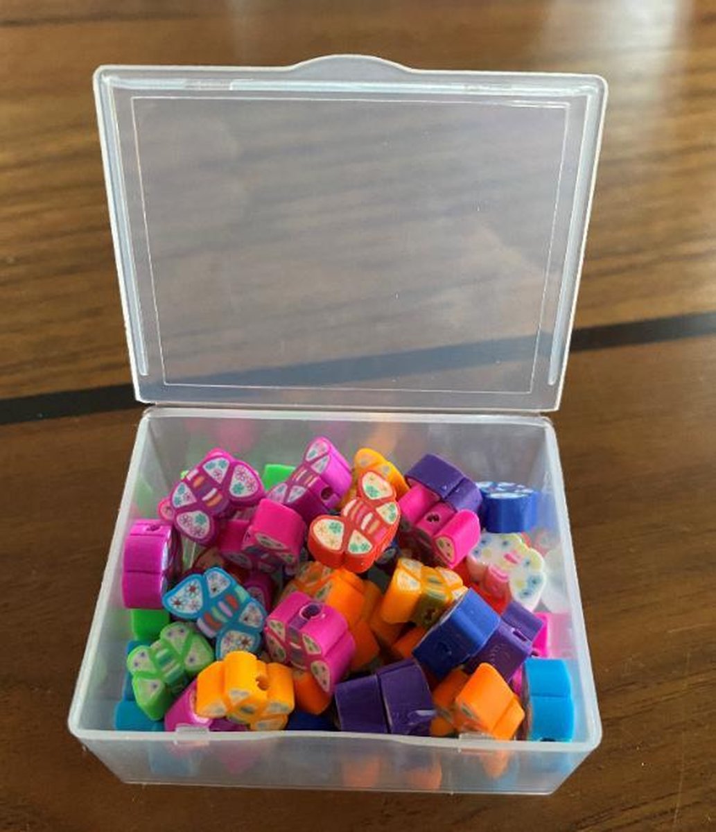 50 stuks Kralen Vlinder