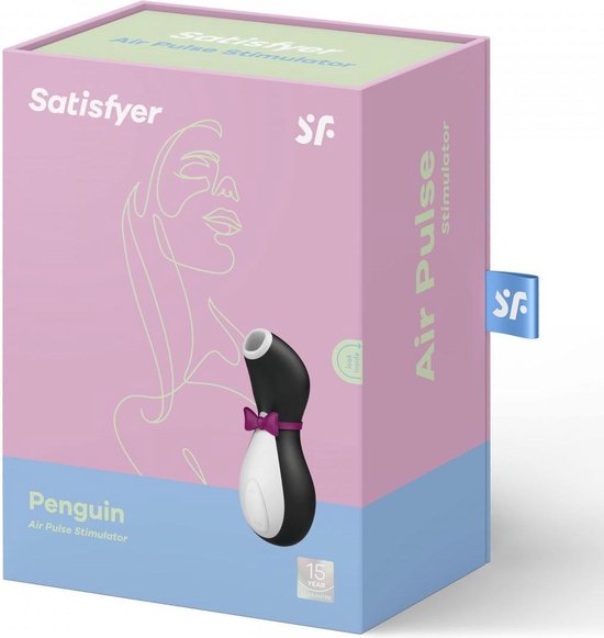 Satisfyer Pro Penguin | clitoriszuiger met 11 intensiteitsniveaus voor contactloze stimulatie | oplegvibrator met accutechnologie | waterdicht