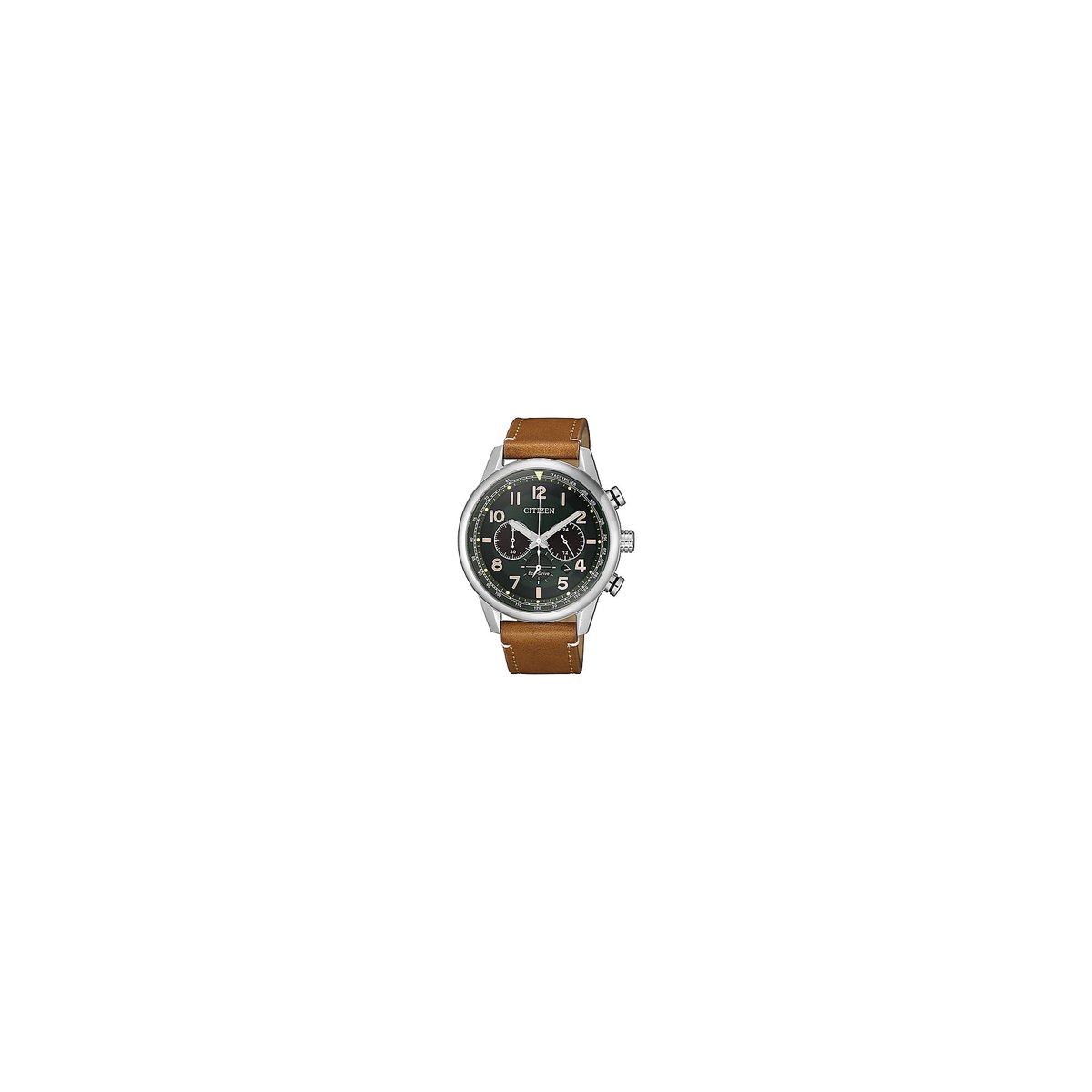 Citizen Horloge - Citizen heren horloge - Groen - diameter 43.1 mm - roestvrij staal