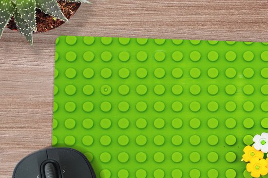 Muismat - Ondervloer met bloemen muismat rubber - 40x30 cm - Muismat met foto