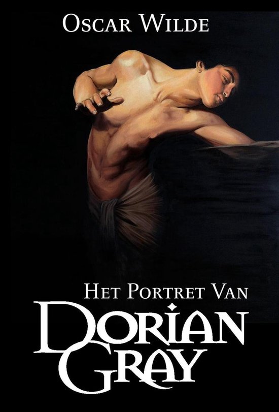 Boekomslag van Oscar Wilde's 'Het Portret van Dorian Gray' met een schilderij van een man.