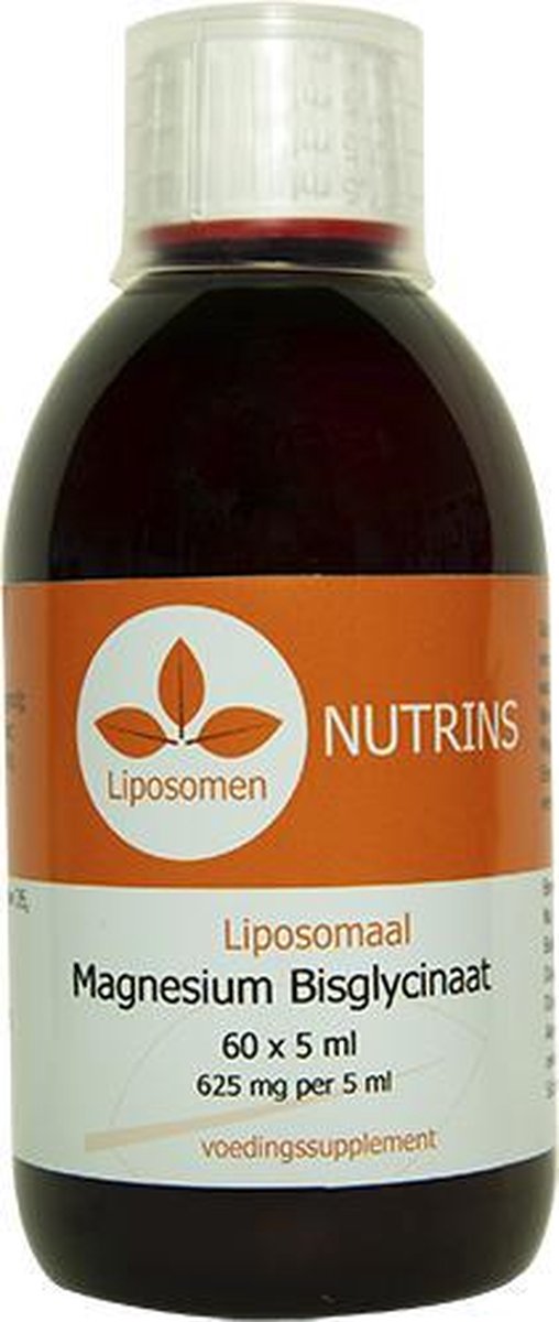 Liposomaal magnesium bisglycinaat - 60 doseringen - magnesiumbisglycinaat - vloeibaar magnesium