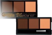 Amelia Cosmetics Wenkbrauwpoeder Medium Dames Bruin