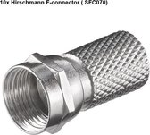 10x Hirschmann F-connector ( SFC070) By JMS