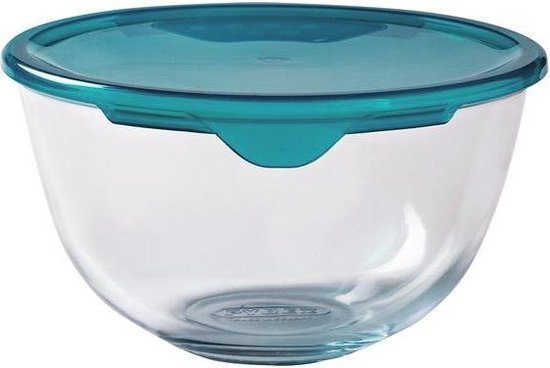 Hermetische Lunchtrommel Pyrex P&S Transparant Borosilicaatglas
