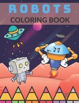 Robots Coloring Book