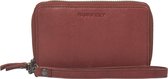 BURKELY JUST JACKIE WALLET M WRISTLET DAMES CLUTCH PORTEMONNEE - ROOD