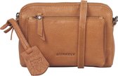 Burkely Crossbodytas Just Jackie Leer - cognac