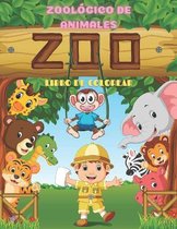 Zoologico de Animales - Libro de Colorear