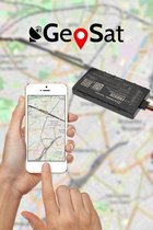 Geosat professionele GPS tracker  - GPS tracker - motorfiets - auto - oldtimer - bestelwagen - met gratis app en M2M simkaart (optie)