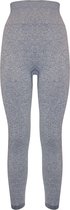 MAGIC Bodyfashion Loungewearbroek Legging Heather Grey Vrouwen - Maat XXL