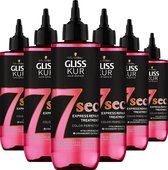 Gliss - Color Perfector - 7 sec Express Repair Treatment - Haarmasker - Haarverzorging - Voordeelverpakking - 6 x 200 ml