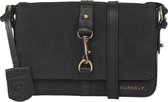 Burkely Soul Sam Dames Crossover M Crossbody Tas - Zwart