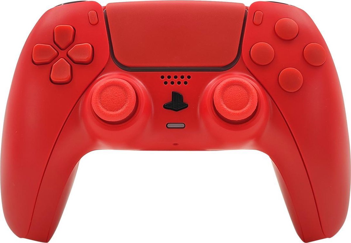 Manette sans fil Sony PS5 DualSense - Set rouge personnalisé | bol.com