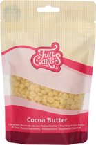 FunCakes Cacaoboter Drops - Voor Smeltsnoep en Smeltchocolade - 200g