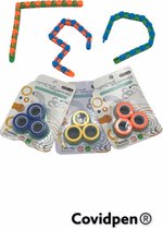 Fidget Voordeel Pakket - Magic Rings - Magnetische ringen - Wacky Tracks - Gezien op Tiktop - Fidget Toys