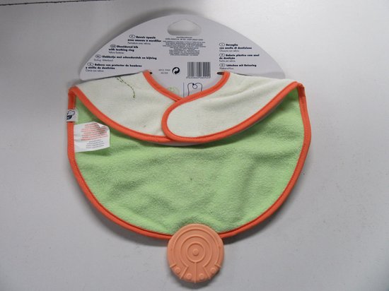 bebe confort , bavet , slab , met bijtring , T1 0/6 maand ,sluiting met velcro van Bebe Confort — afbeelding 2