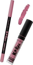 Lovely K-Lips Matte Liquid Lipstick & Lip liner Lovely Lips