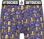 Untouched boxershort heren - heren ondergoed boxershorts - cadeau voor man - duurzaam - Craft Beer XL