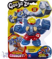 Heroes of Goo Jit Zu - Gigatusk Hero Pack Speelfiguur + 3 stickers! | Superhelden Speelgoed Speelpop | Actiefiguur voor kinderen jongens meisjes | Squishies Squishy Stretch Twist | Goo Jit Zu