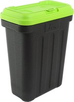 Maelson Dry Box 15- Voedselcontainer met bijgeleverd Schepje - Bewaarbox in 4 maten van 7,5 kg tot 20 kg Groen