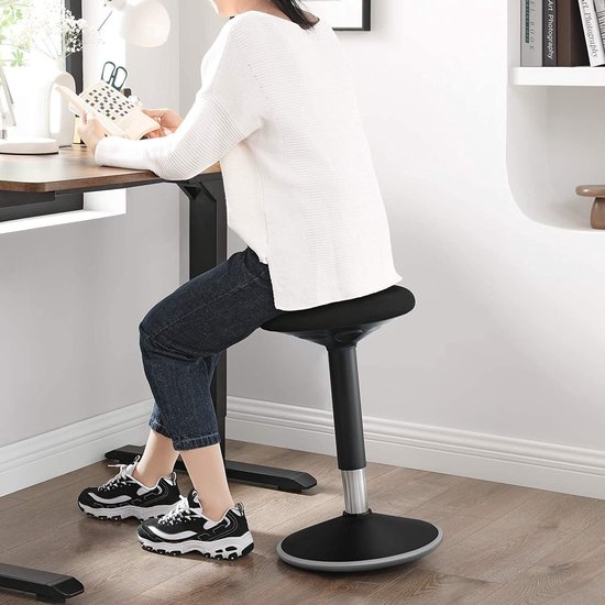 Tabouret Ergonomique Wobble - Hauteur 65-85 cm - Tabouret De Bureau  Confortable 