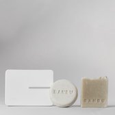 Banbu Shampoo bar & Soap bar & Zeephouder set- Normaal tot droog - Zero waste
