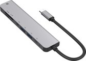 Sounix 7 in 1 USB C Hub- SD/TF-USB 2.0*2 - HDMI 4K@60Hz - PD - USB C(Data)