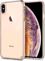 Spigen - Apple iPhone Xs Max Ultra Hybrid Case hoesje - Transparant