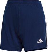 adidas - Squadra 21 Short Women - Voetbalbroekje Dames - XXL - Blauw