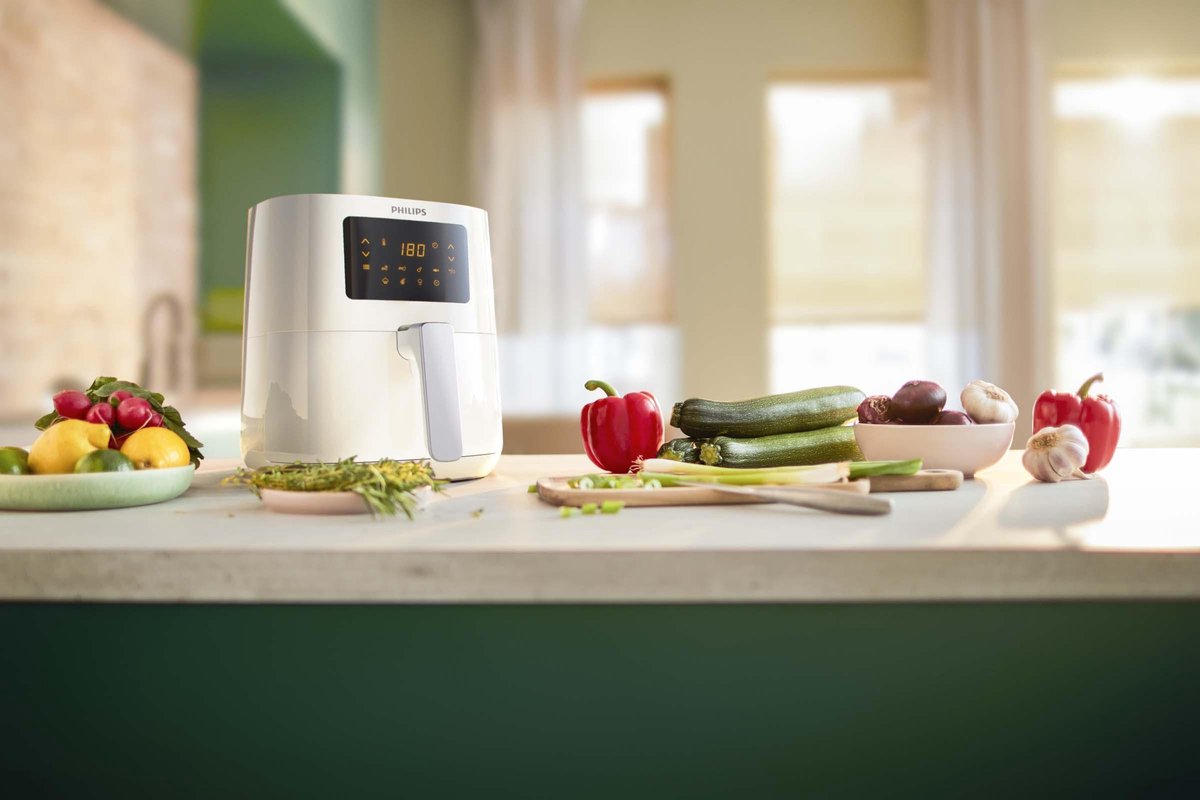 Philips Airfryer Essential 3000 Series - HD9252/00 - 4 liter (L) - Heteluchtfriteuse - RapidAir - Warmhoudfunctie thumbnail 7