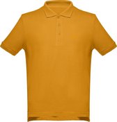 Romobrands_Heren polo_Model Mathijs_Mustard