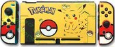 Shell Case | Console & Controller Beschermhoes | Geschikt voor Nintendo Switch | Protector | Joy-Con Hoesjes Bescherming | Click & Play | Pokemon Pikachu